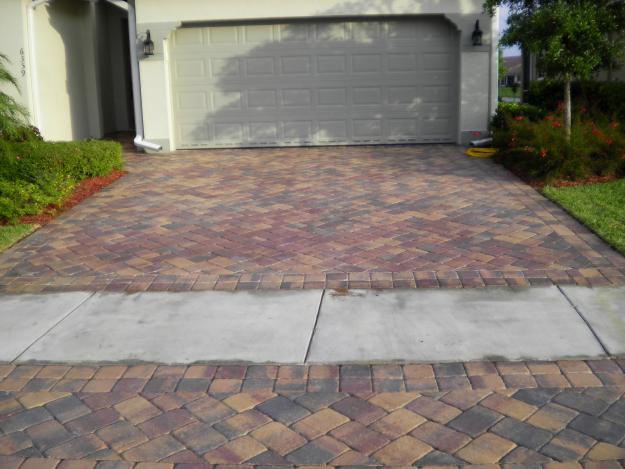 Paver and travertine work