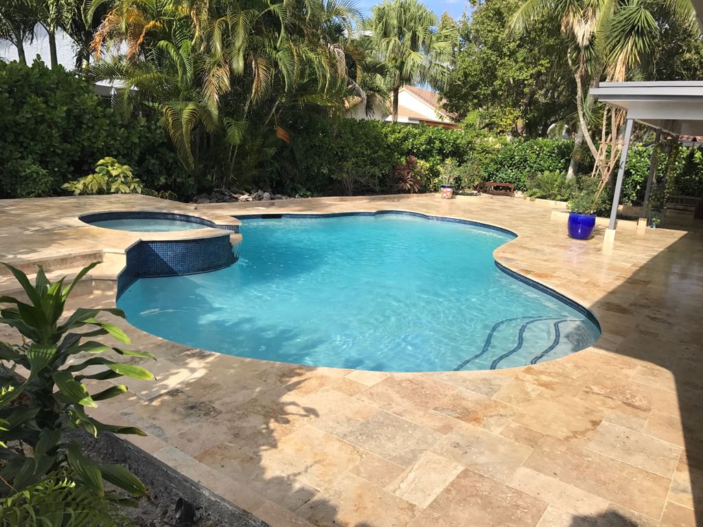 Eagle Concrete pool project in South Florida