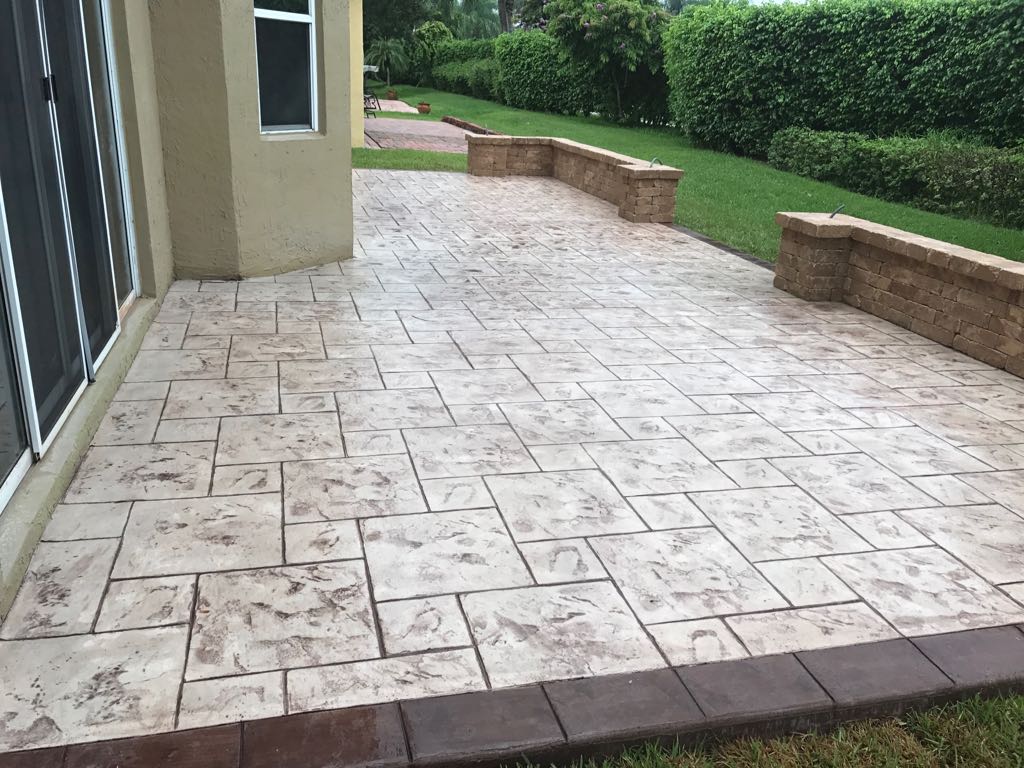 Decorative and structural concrete work