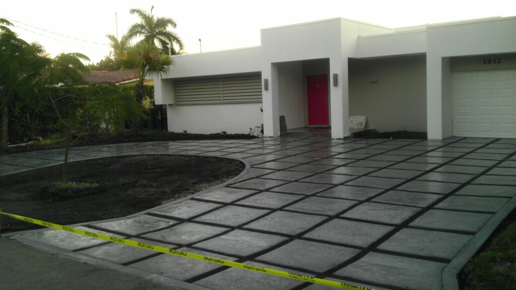 Concrete construction project by Eagle Concrete Corp
