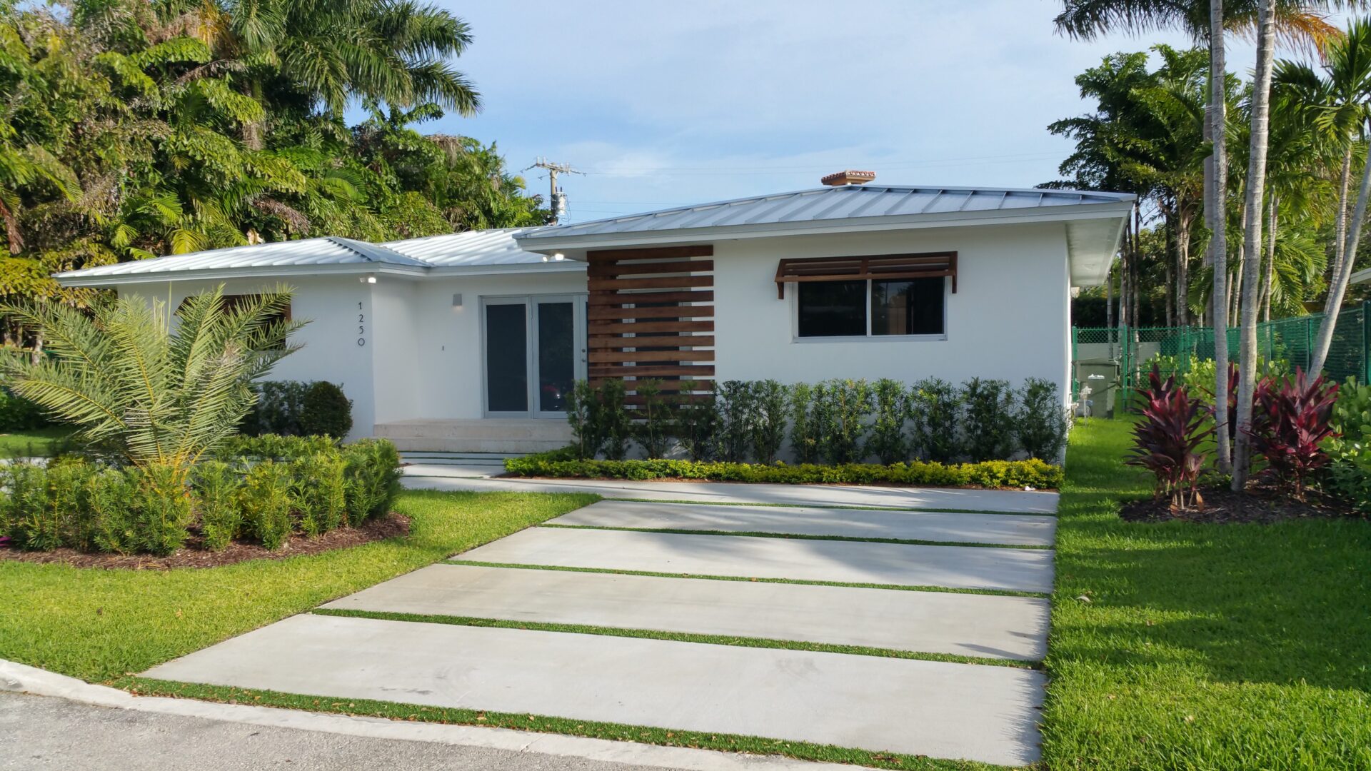 Eagle Concrete driveway project in South Florida